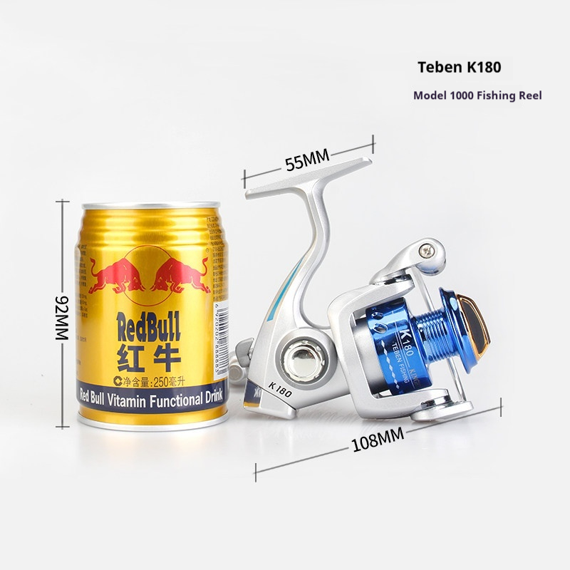 TEBEN K180 Mini Spinning Fishi - огляд і ціна Ice Fishing Reel