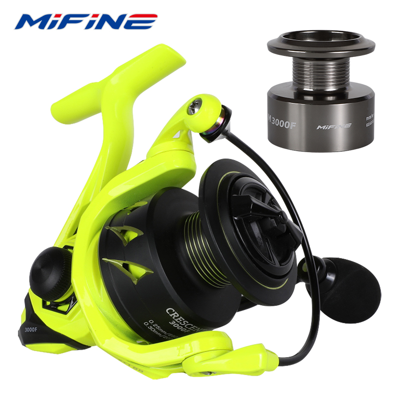 MIFINE CRESCENT Spinning Reels - огляд і ціна Reel Spare Spool