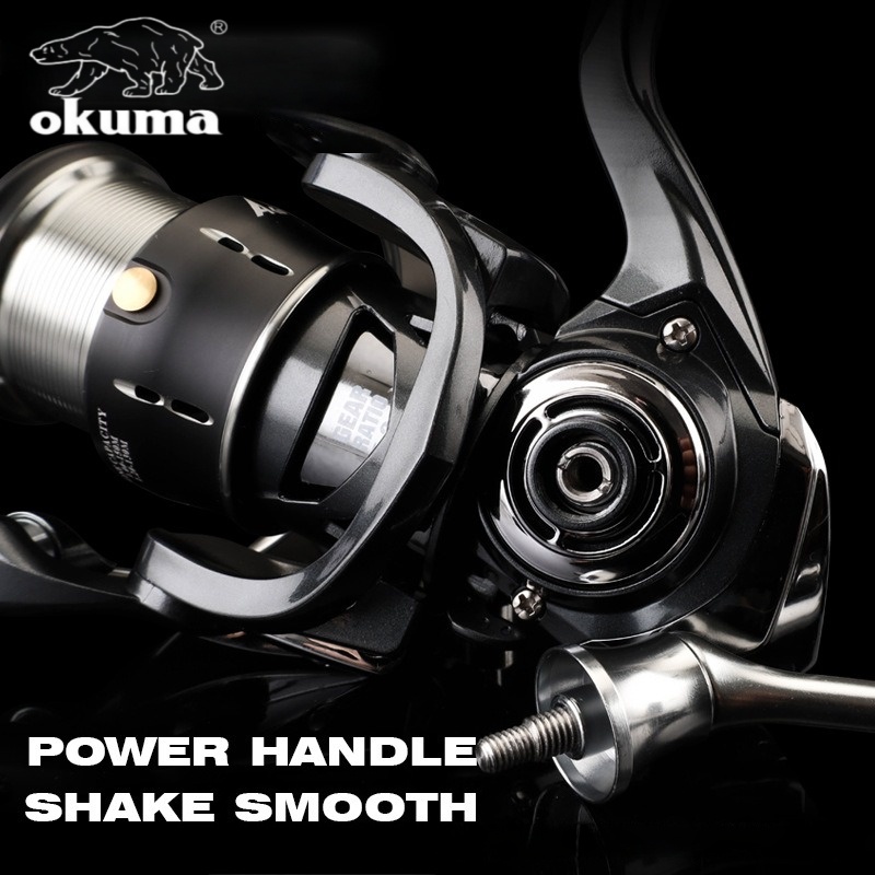 OKUMA New A6 Road Spinning Whe - огляд і ціна Daiwa Reel Fuego