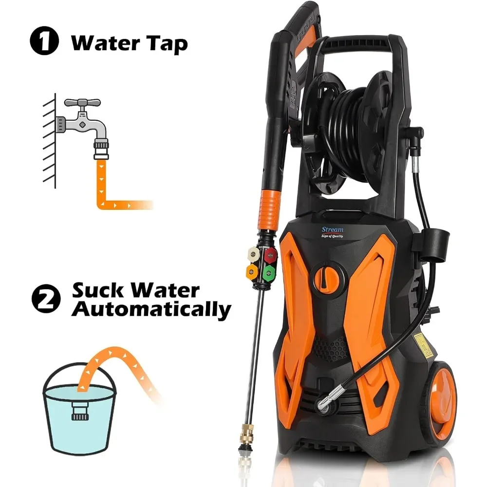 For 3500PSI Pressure Washer, 2 - огляд і ціна Electric Reel
