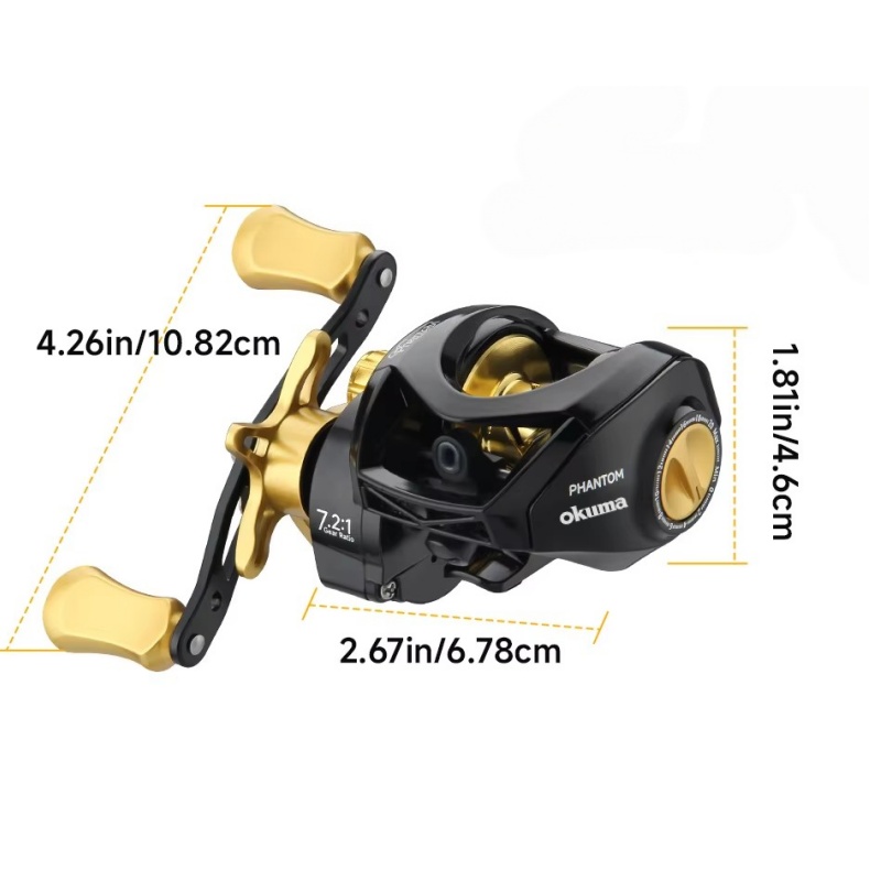 OKUMA Baitcaster Fishing Reel  - огляд і ціна Surf Reel